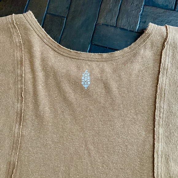 FREE PEOPLE MOVEMENT HIGH ATLAS BROWN SLIT SIDES ULI UTILITY TANK TOP - Picture 6 of 7